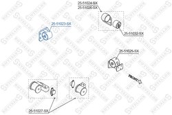 Suport motor Stellox 25-51023-SX