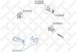 Suport motor Stellox 25-51027-SX