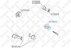 SUPORT MOTOR STELLOX 25-51025-SX - Compatibil cu HYUNDAI