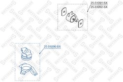 SUPORT MOTOR STELLOX 25-51090-SX - Compatibil cu HYUNDAI