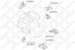 Suport motor Stellox 25-71072-SX