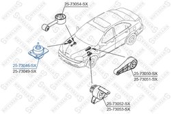 Suport motor Stellox 25-73048-SX