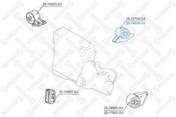 SUPORT MOTOR STELLOX 25-74026-SX - Compatibil cu NISSAN
