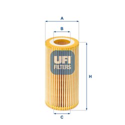 Filtru ulei UFI 25.039.00