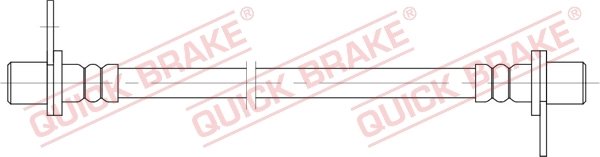 Furtun frana QUICK BRAKE 25.087
