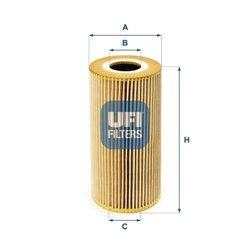Filtru ulei UFI 25.095.00