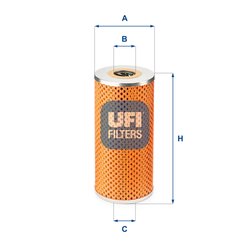 Filtru ulei UFI 25.401.00