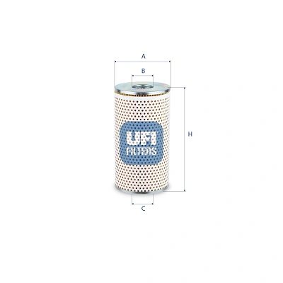 Filtru ulei UFI 25.430.00