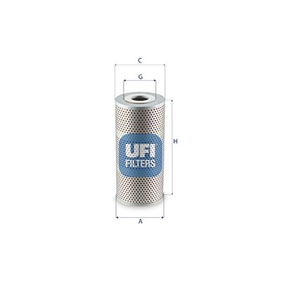 Filtru sistem hidraulic primar UFI 25.672.00