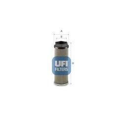 FILTRU ULEI UFI 25.689.00 - Piesa auto compatibila cu mai multe marci