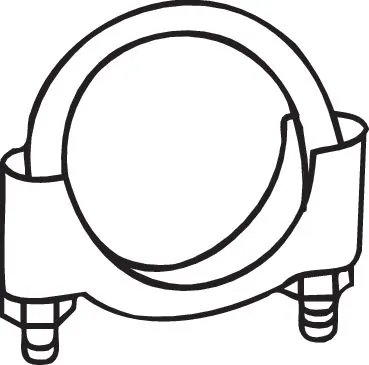 COLIER ESAPAMENT BOSAL 250-260 - Piesa auto compatibila cu mai multe marci