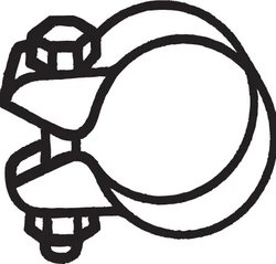 COLIER ESAPAMENT BOSAL 250-352 - Piesa auto compatibila cu mai multe marci