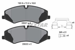 Set placute frana Textar 2502101