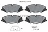 SET PLACUTE FRANA TEXTAR 2502201 - Compatibil cu LAND ROVER, LAND ROVER (CHERY)