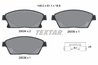 SET PLACUTE FRANA TEXTAR 2503401 - Compatibil cu BUICK, CADILLAC, CHEVROLET, HOLDEN, OPEL, VAUXHALL