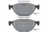 SET PLACUTE FRANA TEXTAR 2504501 - Compatibil cu ALPINA, BMW