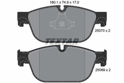 Set placute frana Textar 2507001