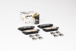 Set placute frana Breck 25096 00 704 20