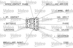Comutator coloana directie Valeo 251312