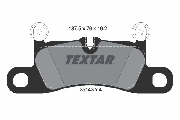 Set placute frana Textar 2514301