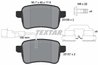 SET PLACUTE FRANA TEXTAR 2515601 - Compatibil cu ALFA ROMEO, DODGE