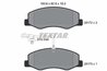 SET PLACUTE FRANA TEXTAR 2517201 - Compatibil cu NISSAN, OPEL, RENAULT, VAUXHALL