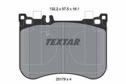 Set placute frana Textar 2517901