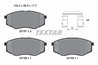 Set placute frana Textar 2518701