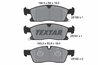 Set placute frana Textar 2519002