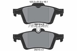 Set placute frana Textar 2521201