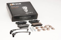 SET PLACUTE FRANA BRECK 25214 00 554 10 - Compatibil cu AUDI, PORSCHE
