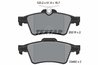 Set placute frana Textar 2521801