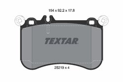 Set placute frana Textar 2521901
