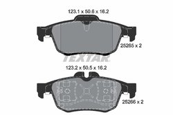 SET PLACUTE FRANA TEXTAR 2526501 - Compatibil cu RENAULT, SAMSUNG