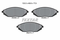 Set placute frana Textar 2526801