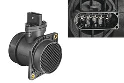 SENZOR DEBITMETRU AER VALEO 253721 - Compatibil cu AUDI, BMW, SEAT, SKODA, VW