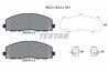 SET PLACUTE FRANA TEXTAR 2537801 - Compatibil cu CHRYSLER, DODGE, FIAT, JEEP, LANCIA, VW