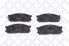 SET PLACUTE FRANA STELLOX 255 002-SX - Compatibil cu ASIA MOTORS, FORD, KIA, MAZDA