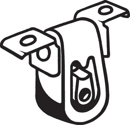 CAUCIUC ESAPAMENT BOSAL 255-034 - Piesa auto compatibila cu mai multe marci