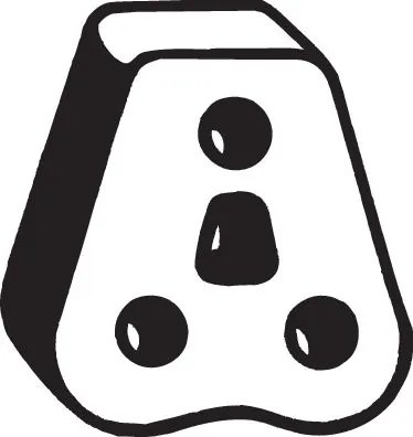 CAUCIUC ESAPAMENT BOSAL 255-044 - Piesa auto compatibila cu mai multe marci