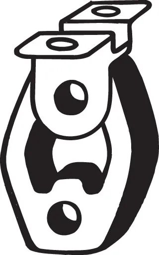 Cauciuc esapament Bosal 255-046