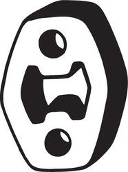 CAUCIUC ESAPAMENT BOSAL 255-047 - Piesa auto compatibila cu mai multe marci