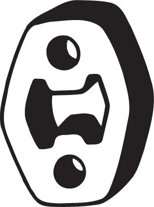 Cauciuc esapament Bosal 255-047