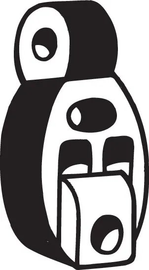 CAUCIUC ESAPAMENT BOSAL 255-055 - Piesa auto compatibila cu mai multe marci