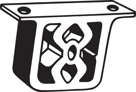 CAUCIUC ESAPAMENT BOSAL 255-078 - Piesa auto compatibila cu mai multe marci