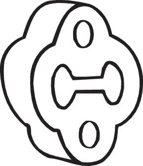 Cauciuc esapament Bosal 255-275