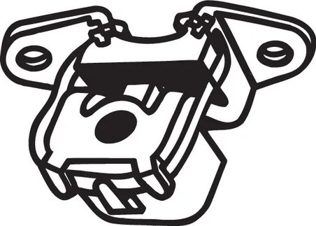 Cauciuc esapament Bosal 255-519