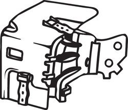 CAUCIUC ESAPAMENT BOSAL 255-906 - Piesa auto compatibila cu mai multe marci
