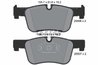 Set placute frana Textar 2550601