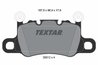 SET PLACUTE FRANA TEXTAR 2551205 - Compatibil cu BENTLEY, PORSCHE